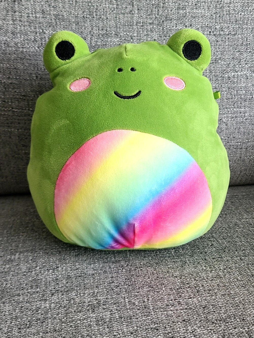Squishmallows- Doxl The Frog, 7in.